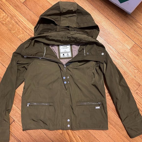Abercrombie & Fitch Green Water and Wind Resistant Heavy Jacket - Picture 8 of 8